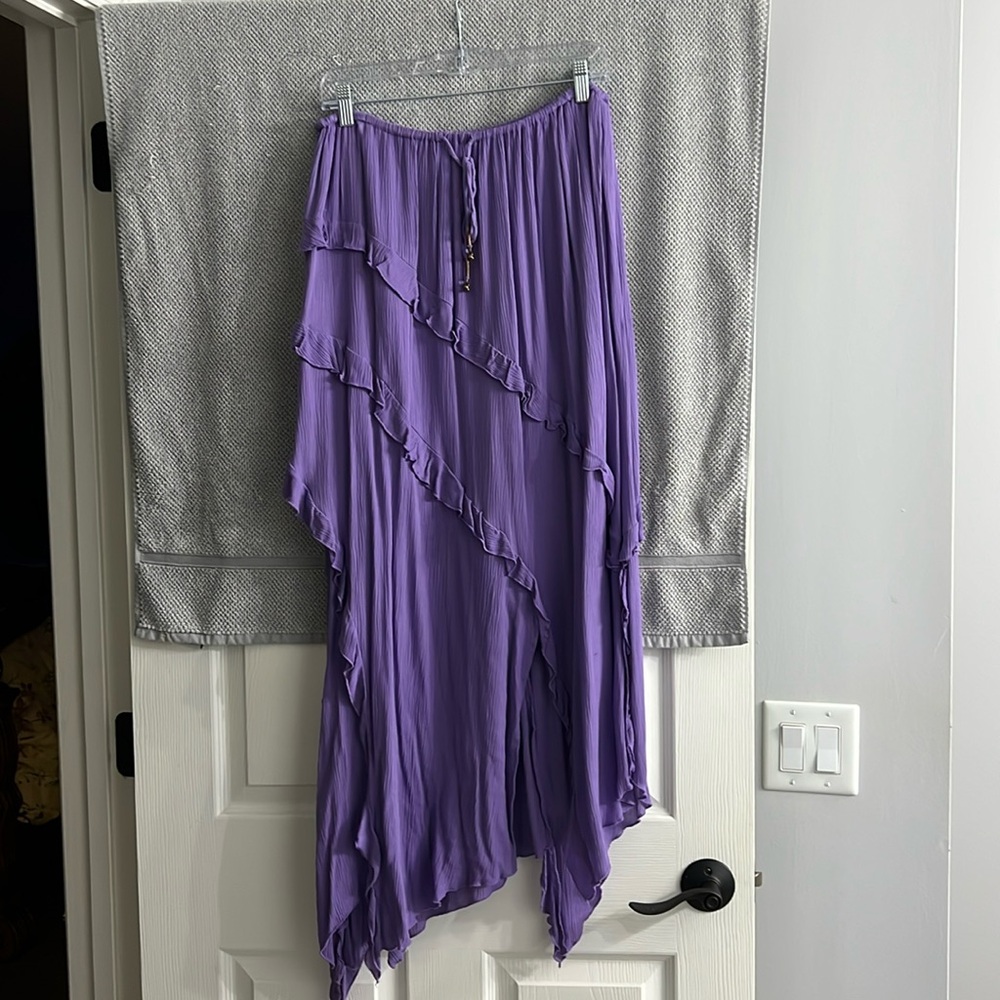 NWOT Free People Ambie Skirt, Color: Chalk Violet, Size M, Sold Out, Smoke Free